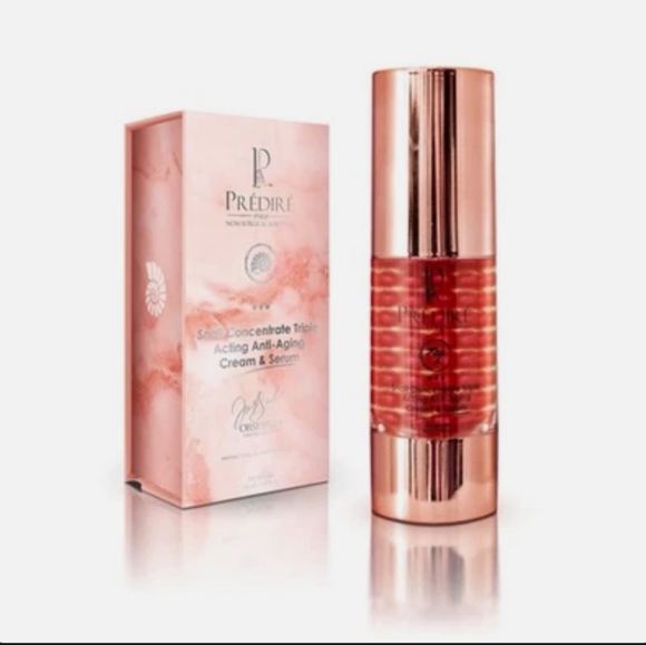 NIB-PREDIRE Paris Snail Concentrate Triple Acting Anti-Aging Cream & Serum - Picture 1 of 6